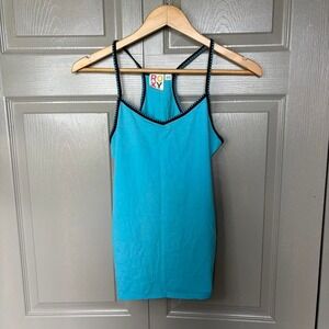 Roxy cami tank  Size S blue preppy summer beach y2k surf